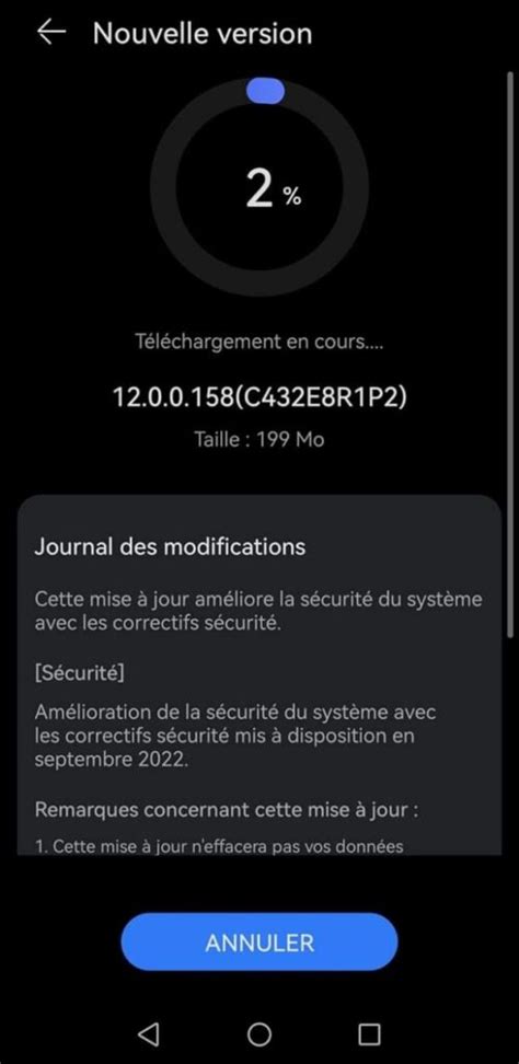 Huawei Smartphone Security Updates