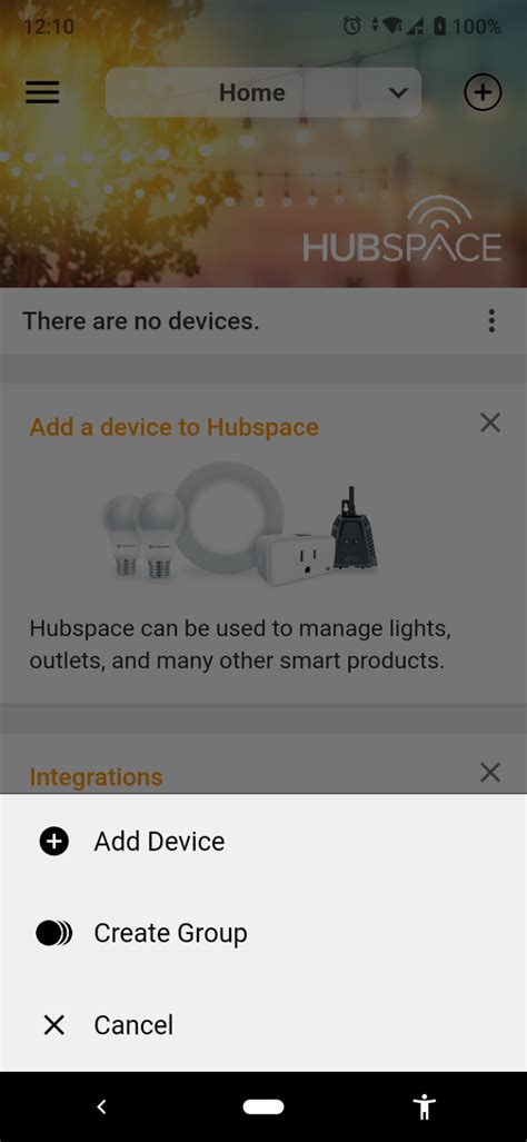 Hubspace Mobile App