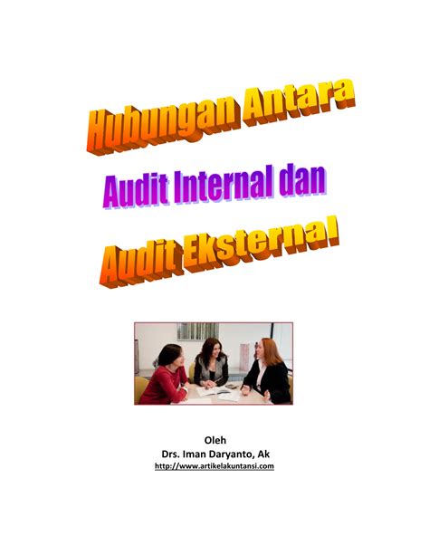 hubungan audit internal dan audit eksternal