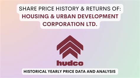 hudco share price dividend history