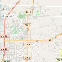 Hudson Fl Zip Code Map
