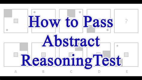 Abstract Reasoning Test PDF