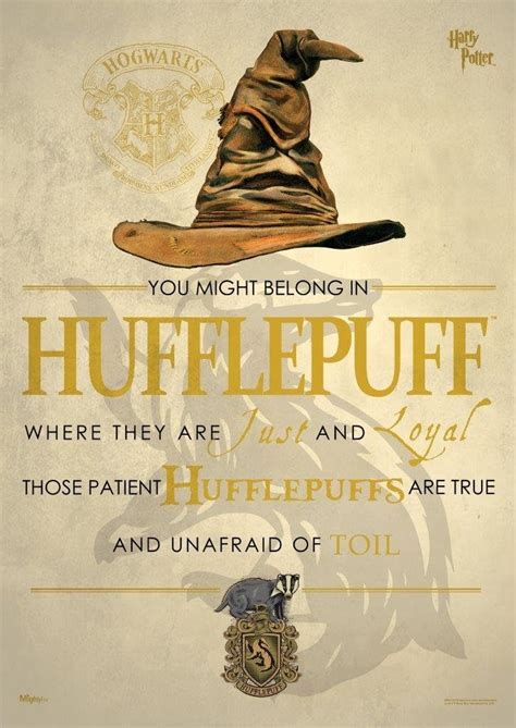 Hufflepuff Sorting Hat