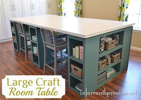 huge craft table