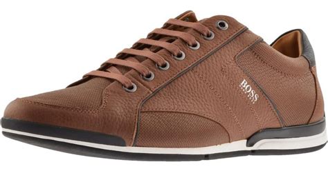 Hugo Boss Sneakers (50417392) dark brown au meilleur prix