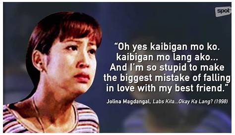 Hugot Lines From Tagalog Movies