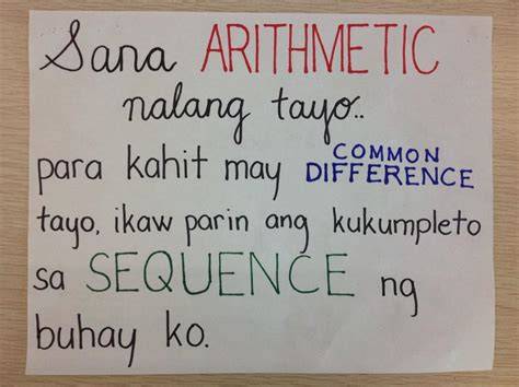Broken Hearted Mathematics Math Hugot Lines Tagalog My XXX Hot Girl