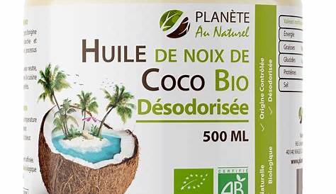 Huile De Coco Desodorisee 400ml Bio Planete