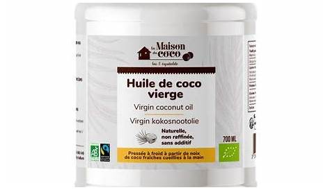 Huile De Coco Vierge Biocoop 200g Du Rouennais