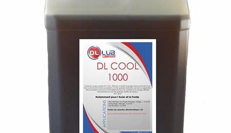 Huile De Coupe Soluble Dl Cool 1000 Pour Usinage Et Rectification