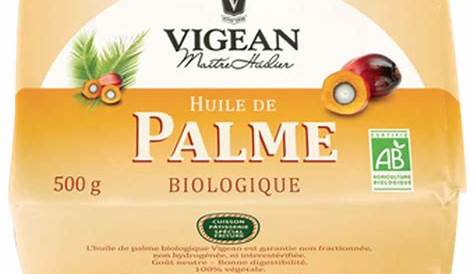 Huile De Palme Biologique Philippe Vigean 500 G