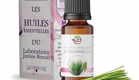 Huile Essentielle De Citronnelle De Java Bio Proprietes Et Usages