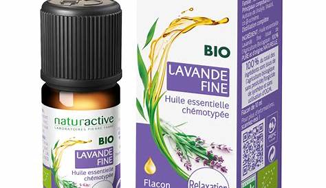 Huile Essentielle Lavande Fine Cheveux De Bio Lavandula Angustifolia