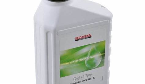 Huile 10 30 600 Ml Pour Groupe Electrogene Honda Eu10i Eu20i Eu22i Eu30i