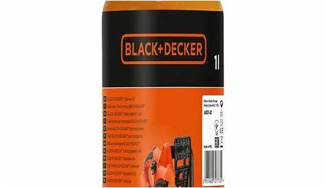 Huile Tronconneuse Electrique Black Decker Amazon Fr Pour Et