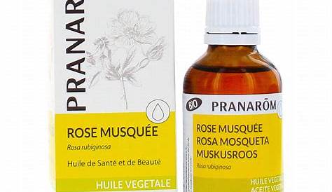 Huile Vegetale De Rose Musquee Pranarom Bio