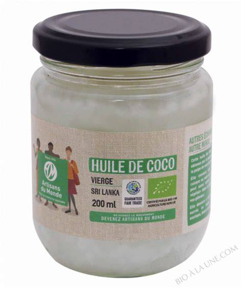 Huile de coco