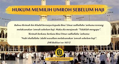 Panduan Hukum Umrah Sebelum Haji