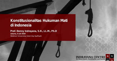 hukuman mati di indonesia pdf
