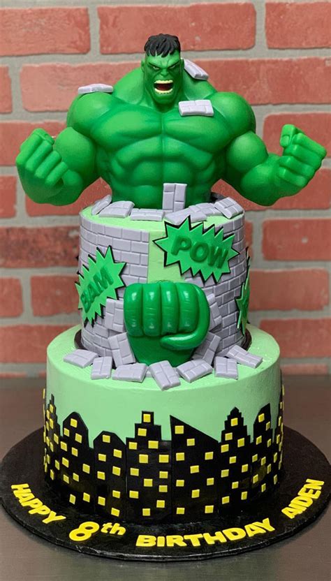 Hulk Cake