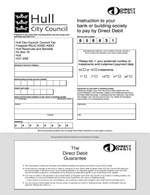 hull city council tax bill