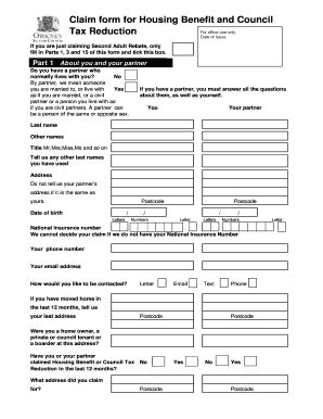 hull city council tax reduction form
