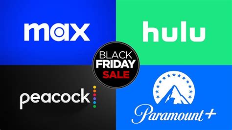 hulu streaming tv services black friday deals
