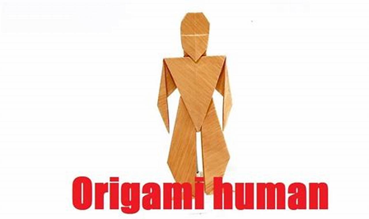 human origami meaning