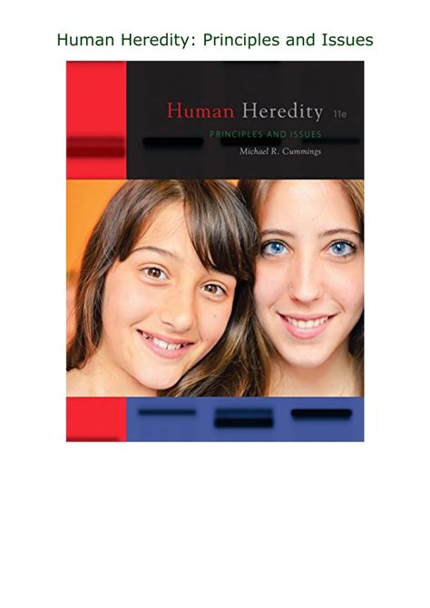 The Best Human Heredity Principles And Issues 2023
