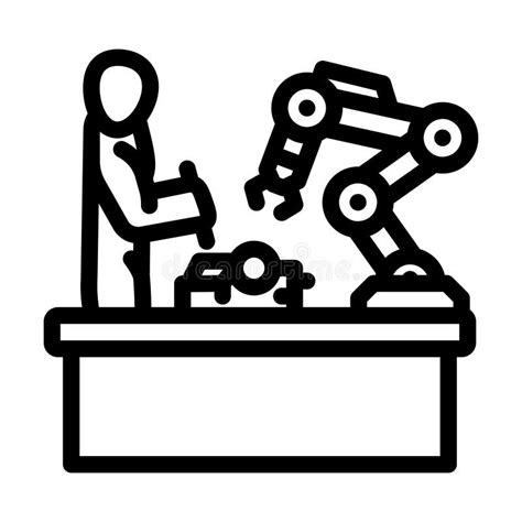 human robot collaboration icon