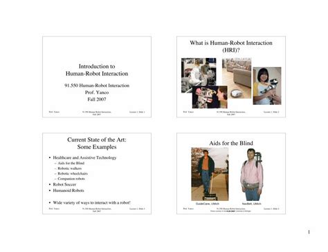 human robot interaction lecture