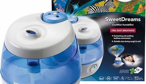 Vicks Sweet Dreams Cool Mist Humidifier Blue Babies R