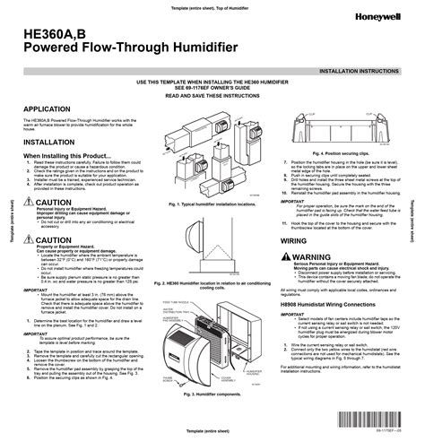 Humidifier Filter Installation