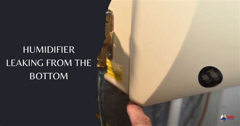 Humidifier Leaking From Bottom Private Leaks #e03