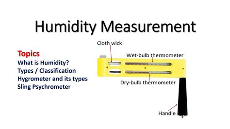 Humidity Is Measured Using What Type Of Instrument