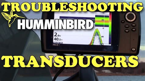 Humminbird Transducer Mounting Problems