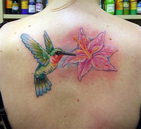 The Best Hummingbird And Flower Tattoo Designs References