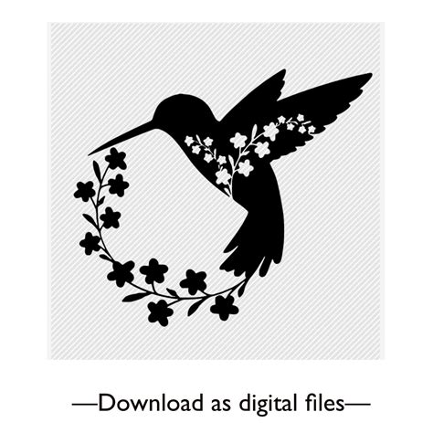 Discover the Beauty of Hummingbird SVGs: Download for Free Today!
