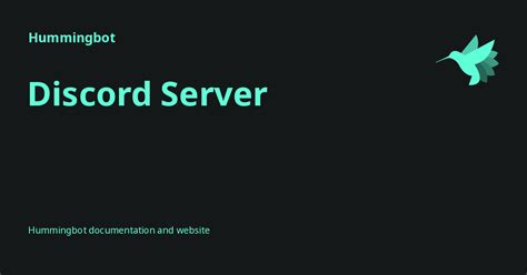 Hummingbot Discord