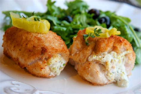 Hummus Stuffed Chicken