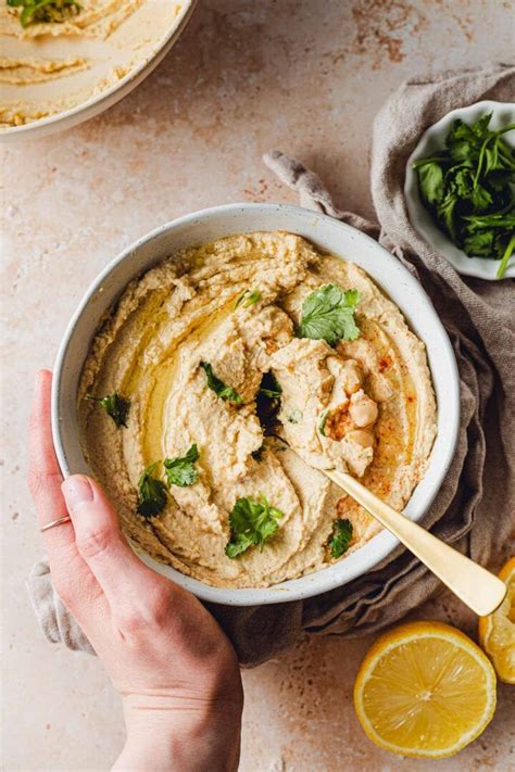Hummus Using Immersion Blender
