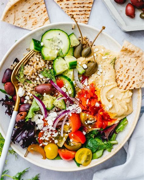 Hummus Vegetable Bowl