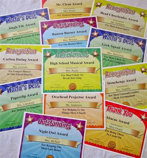 Pin by Judy King on Award certificates Funny awards certificates