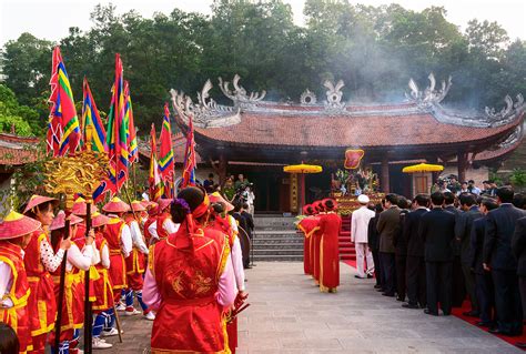 hung king temple festival is held in