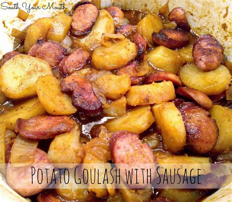 hungarian sausage and potatoes