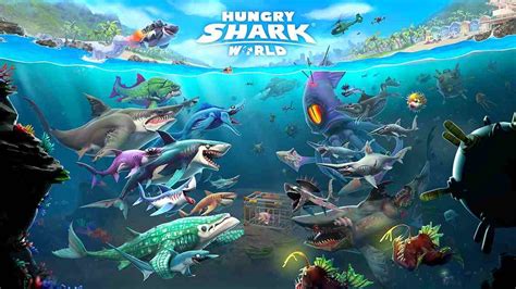 hungry shark world mod apk raja apk