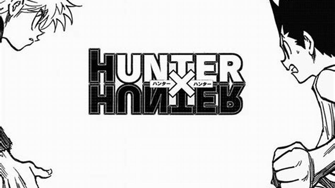 Uncover the Secrets of the Iconic Hunter x Hunter Black and White Logo