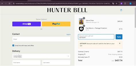 Hunter Bell Promo Code