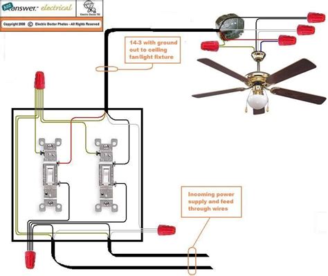 Wiring A Hunter Ceiling Fan With Remote Controls Mark Wired