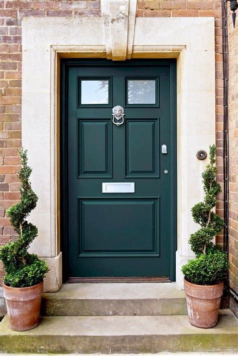 Hunter Green Front Door